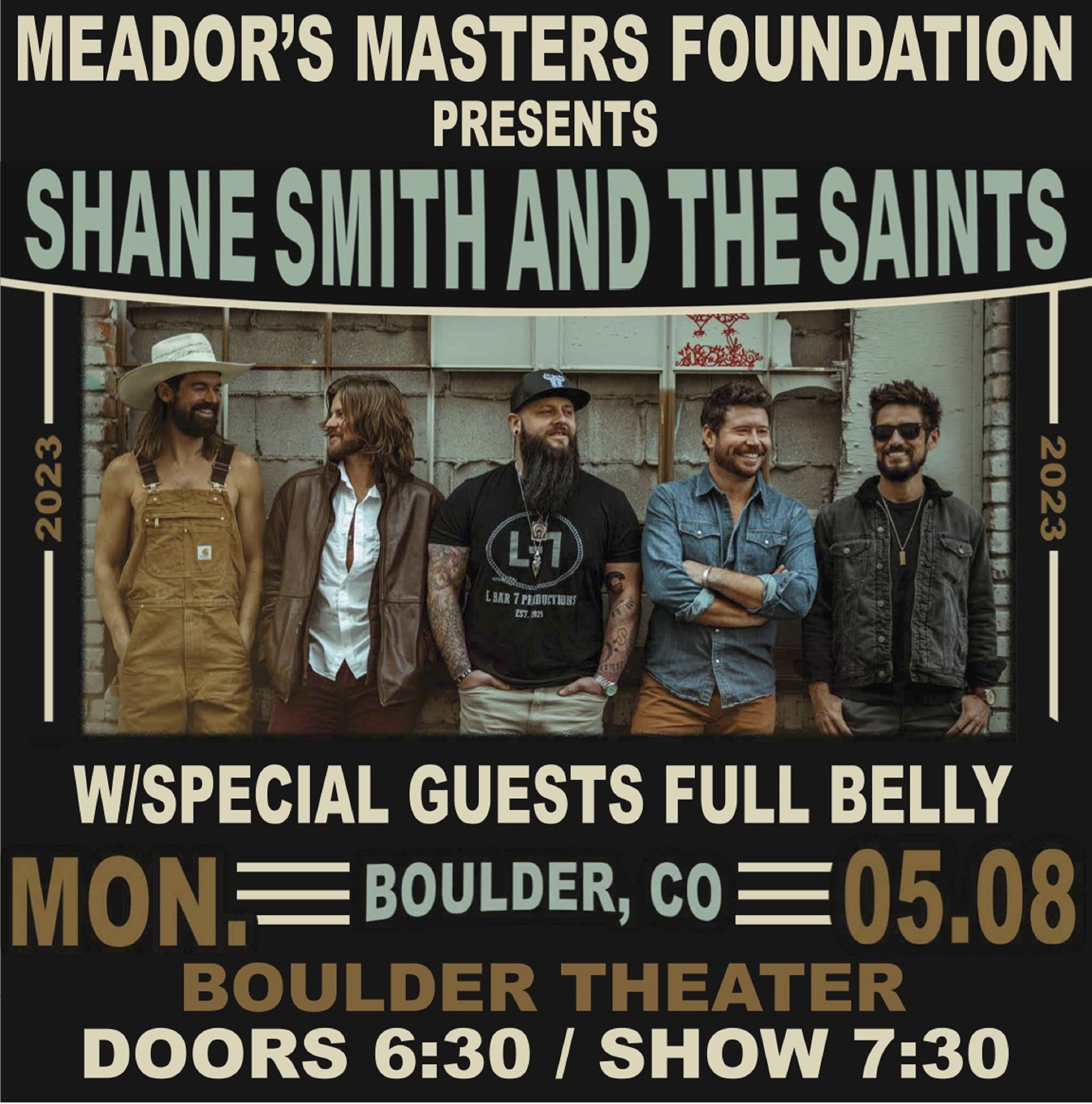 Shane Smith And The Saints Announce Boulder Theater Show 5823 Grateful Web 